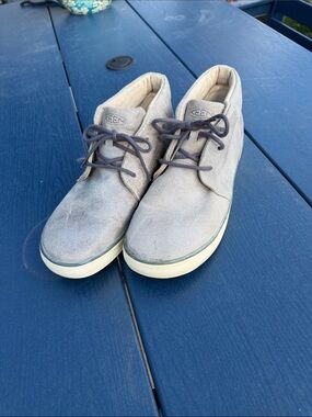 Men's Suede Keen Chukka boots in gray
